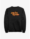 Squid Game Logo Sweatshirt, BLACK, hi-res