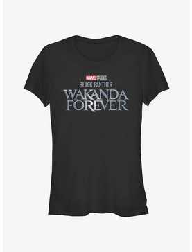 Marvel Black Panther: Wakanda Forever Logo Girls T-Shirt, , hi-res