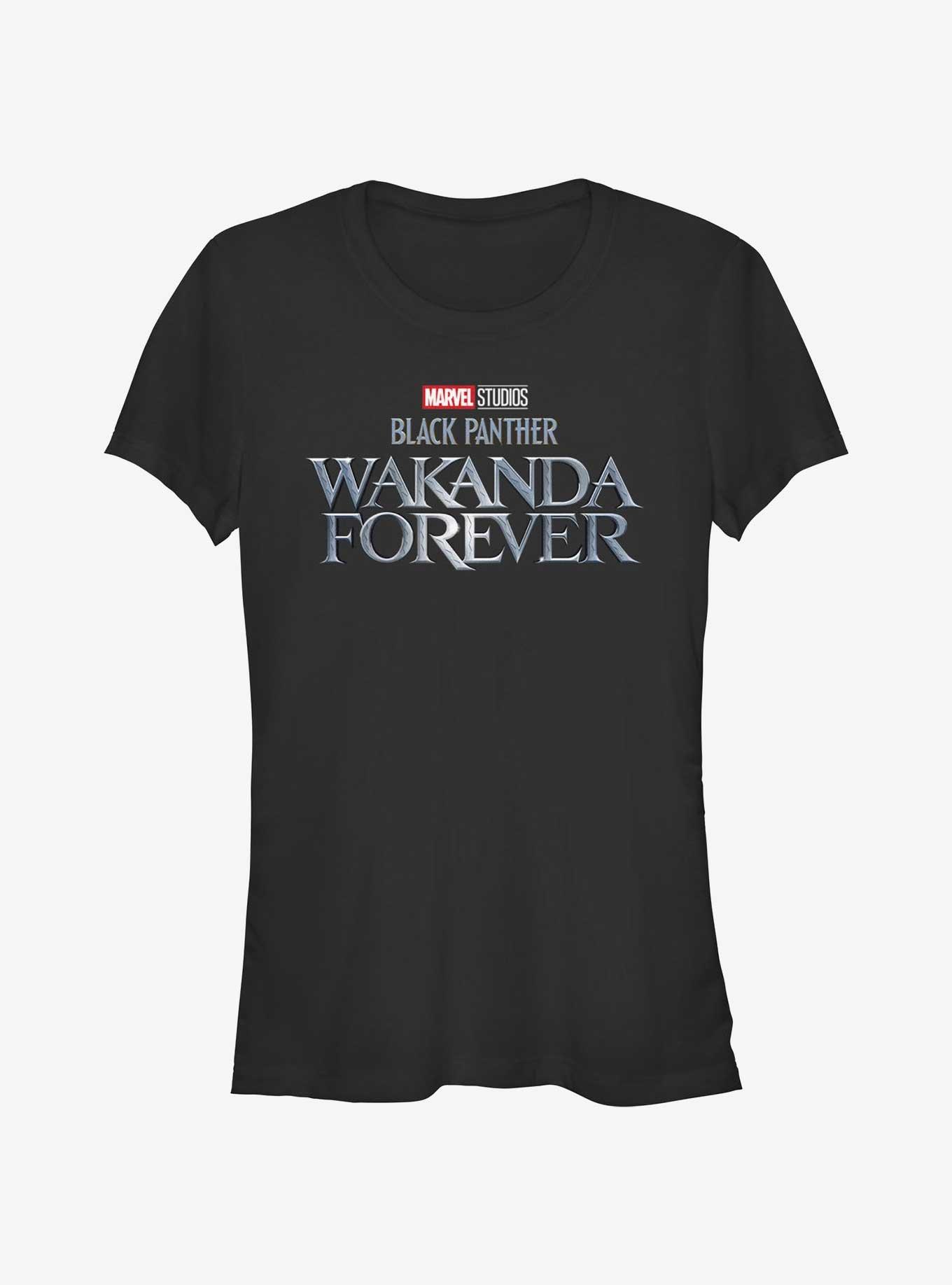 Marvel Black Panther: Wakanda Forever Logo Girls T-Shirt, , hi-res