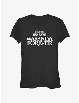 Marvel Black Panther: Wakanda Forever Logo Girls T-Shirt, , hi-res