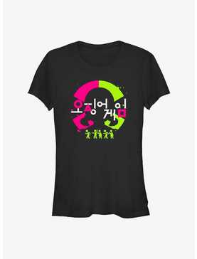 Squid Game Korean Logo Girls T-Shirt, , hi-res