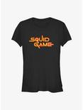 Squid Game Logo Girls T-Shirt, BLACK, hi-res