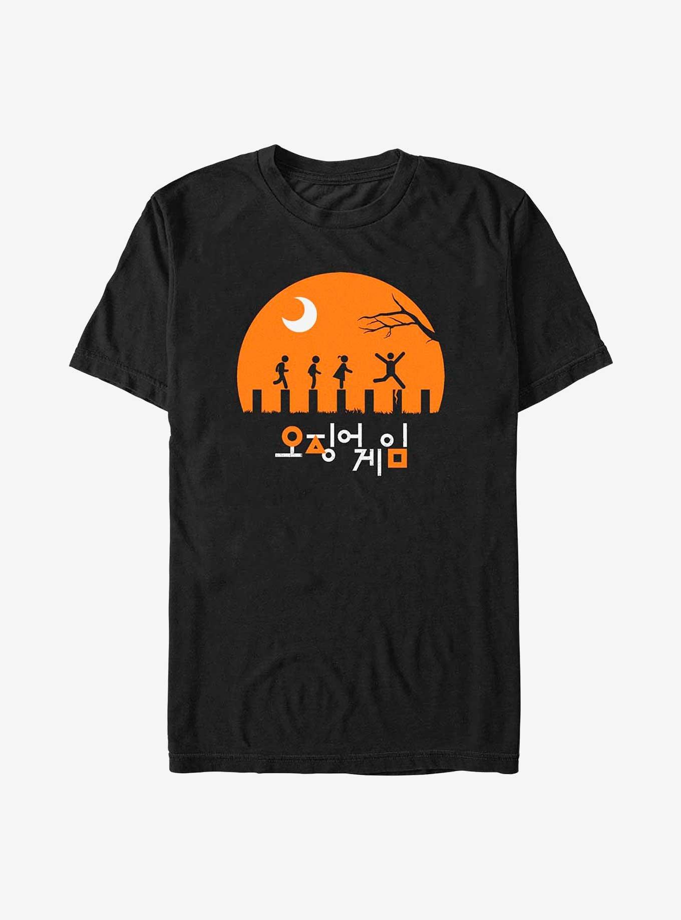 Squid Game Childhood Game T-Shirt, BLACK, hi-res