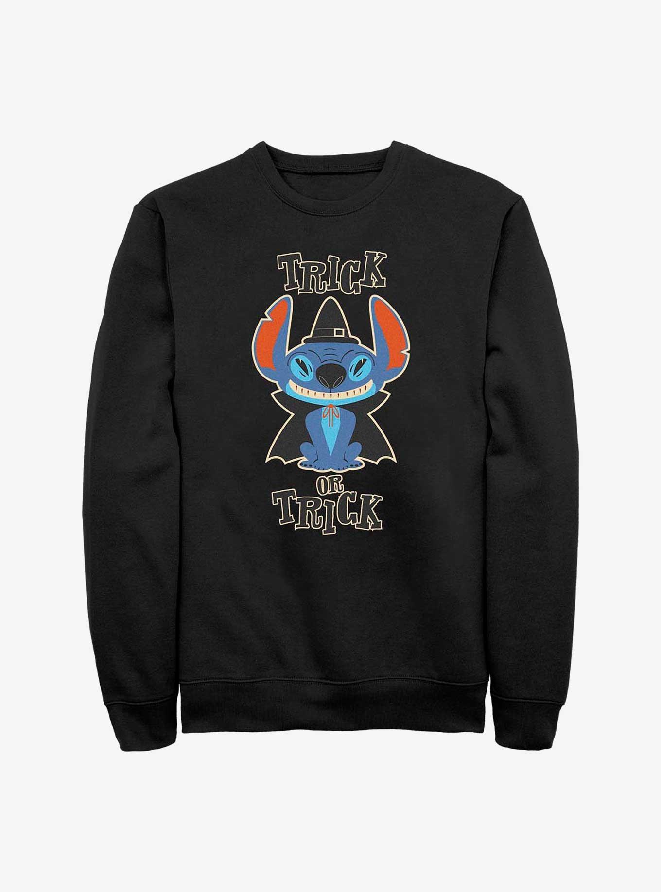 Disney Lilo & Stitch Trick or Treat Wizard Sweatshirt, BLACK, hi-res