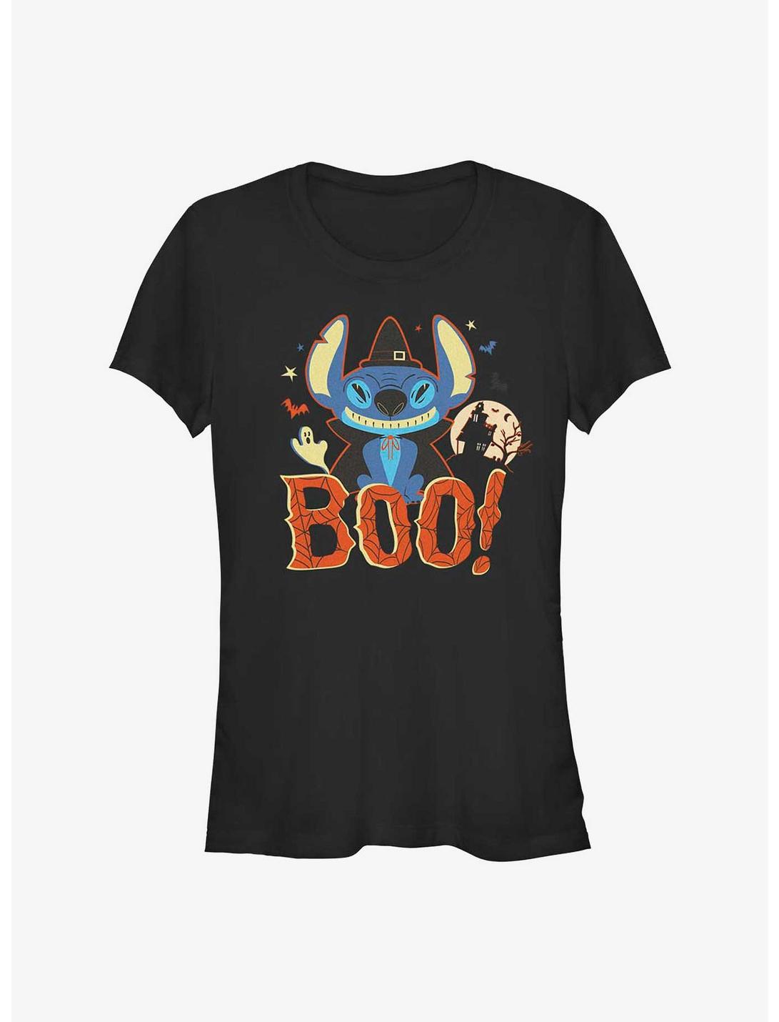 Disney Lilo & Stitch Boo Stitch Girls T-Shirt, BLACK, hi-res