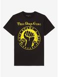 Three Days Grace Riot Boyfriend Fit Girls T-Shirt, BLACK, hi-res