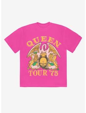 Queen Tour '75 Boyfriend Fit Girls T-Shirt, , hi-res