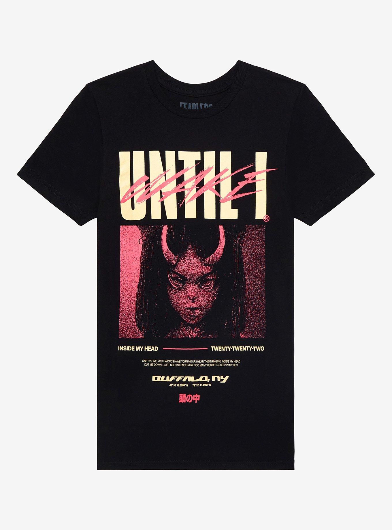 Until I Wake Devil Child Boyfriend Fit Girls T-Shirt, BLACK, hi-res