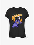 Disney Lilo & Stitch Spooky Aloha Girls T-Shirt, BLACK, hi-res