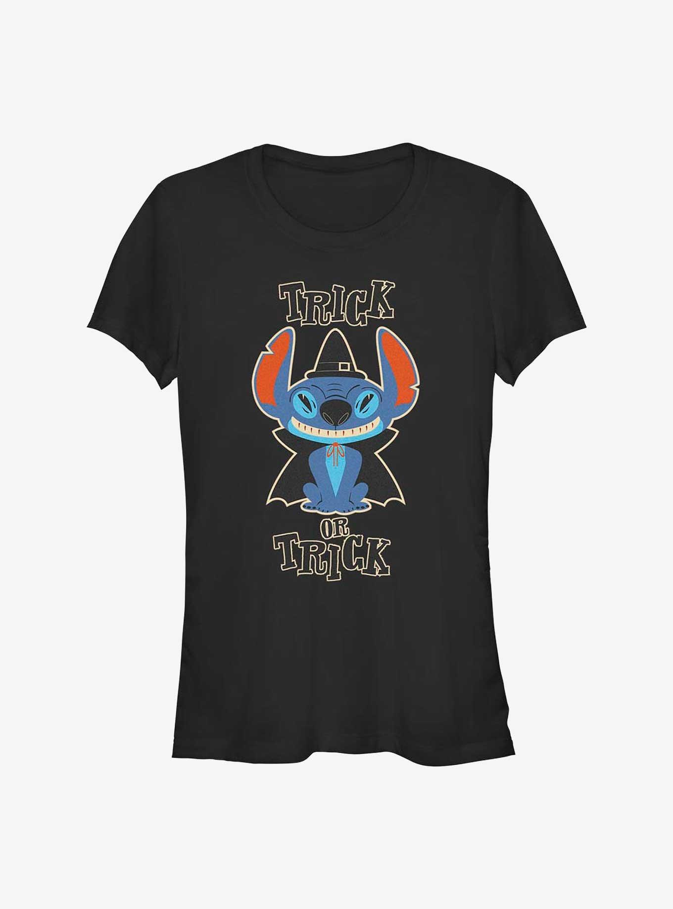 Hot Topic Disney Lilo & Stitch Trick or Treat Wizard Girls T-Shirt