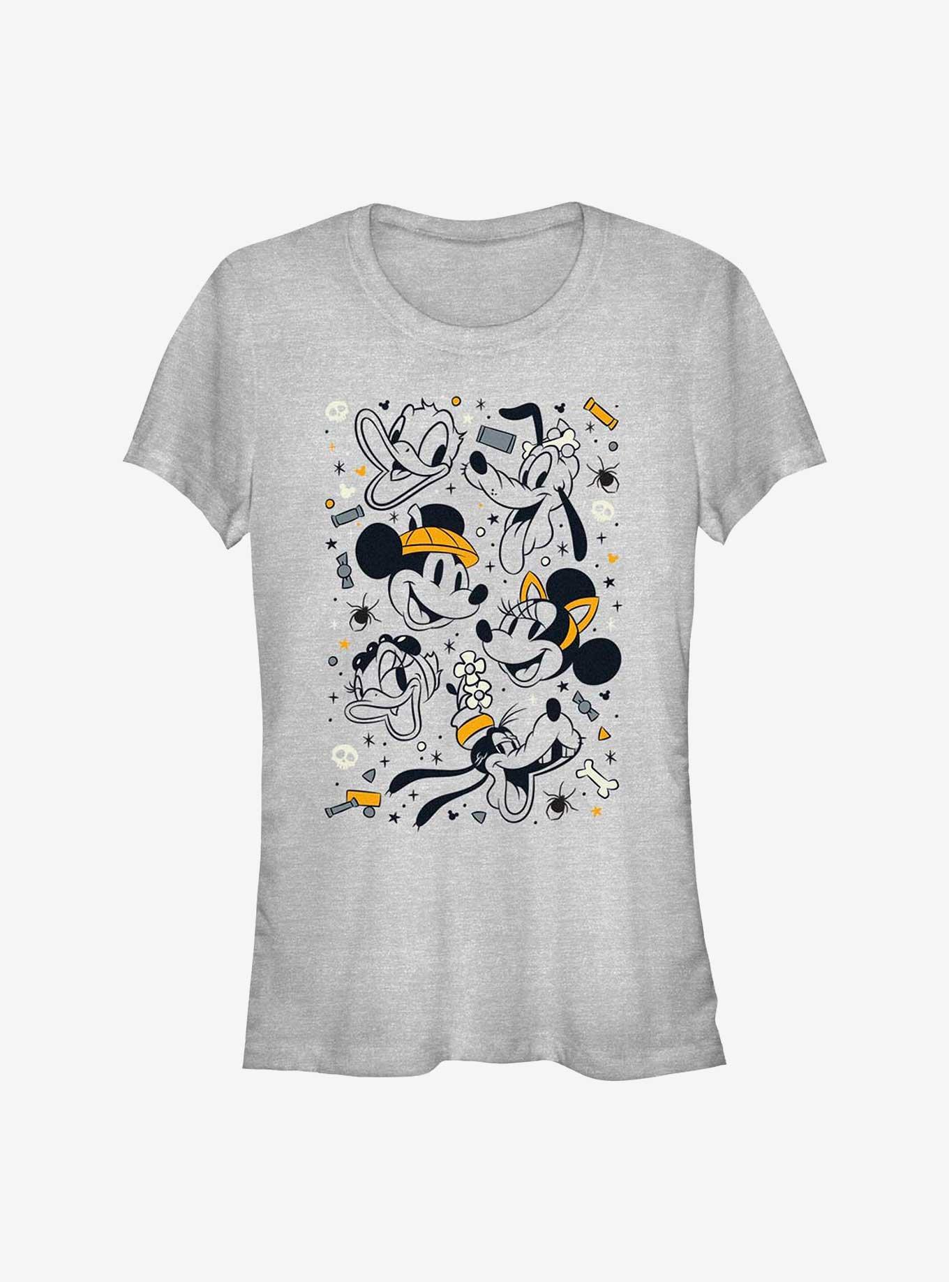 Disney Mickey Mouse Happiest Halloween Girls T-Shirt, ATH HTR, hi-res