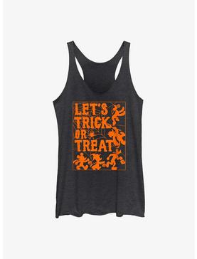 Disney Mickey Mouse Let's Trick or Treat Spiderweb Girls Tank, , hi-res