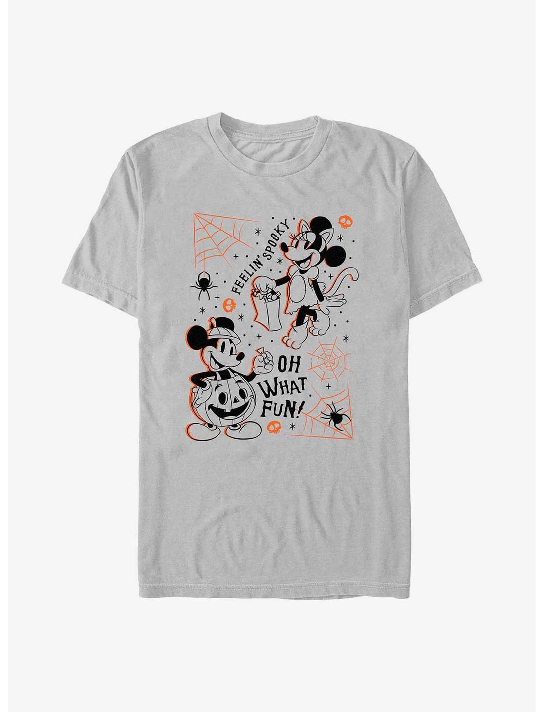 Disney Mickey Mouse Feelin' Spooky T-Shirt, SILVER, hi-res
