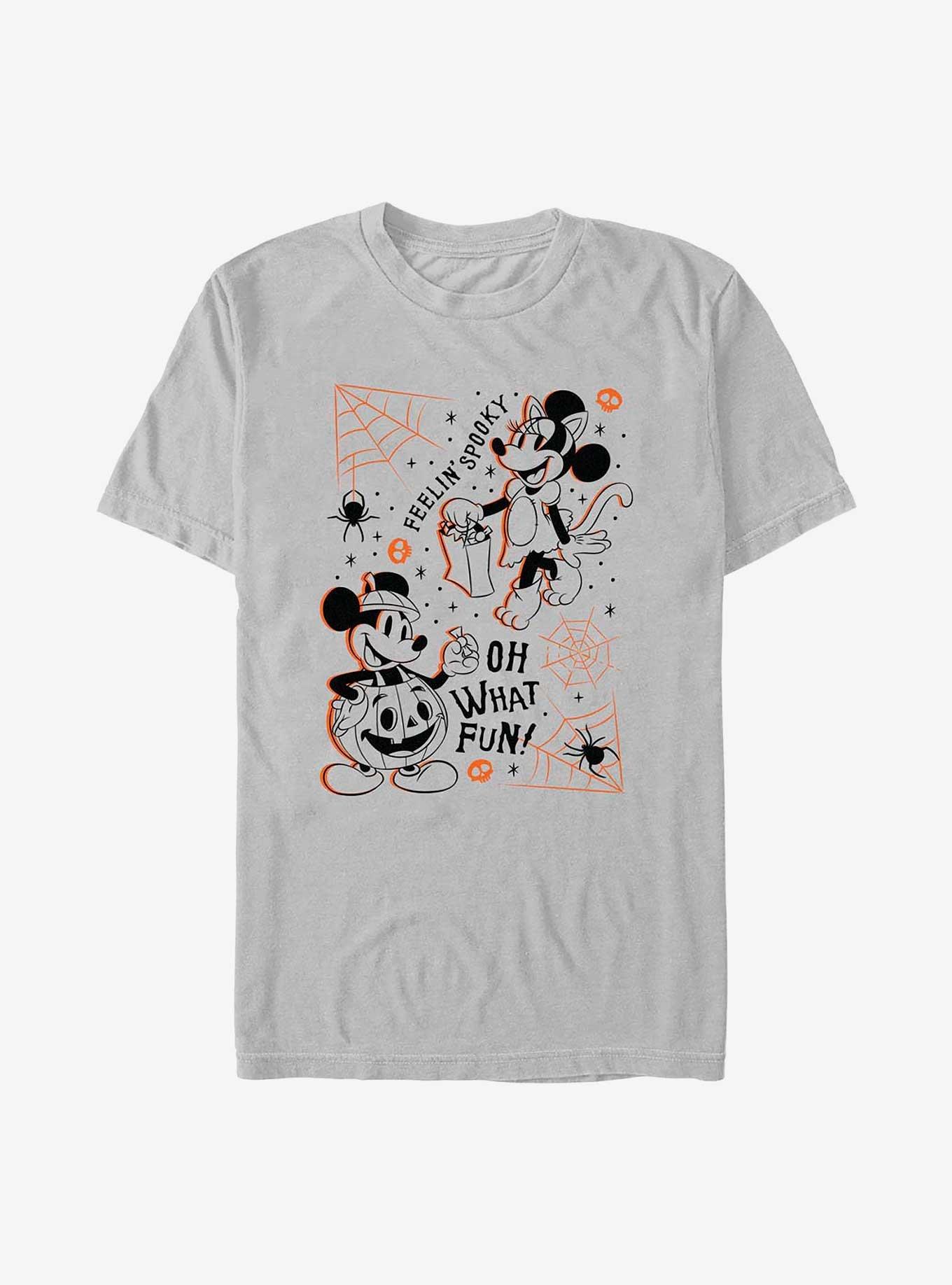 Disney Mickey Mouse Feelin' Spooky T-Shirt, SILVER, hi-res