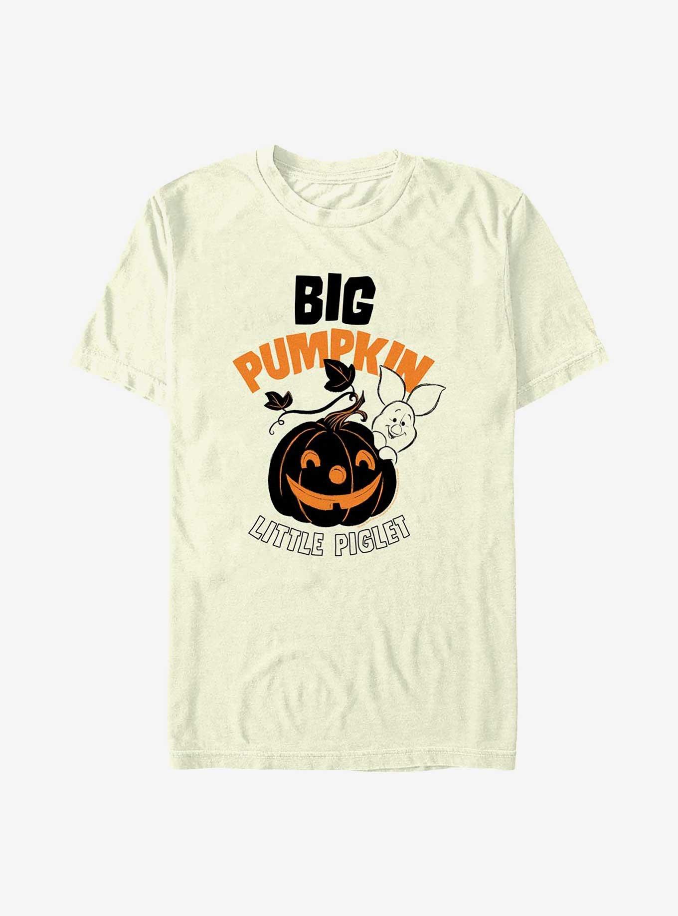Disney Winnie The Pooh Big Pumpkin Little Piglet T-Shirt, NATURAL, hi-res
