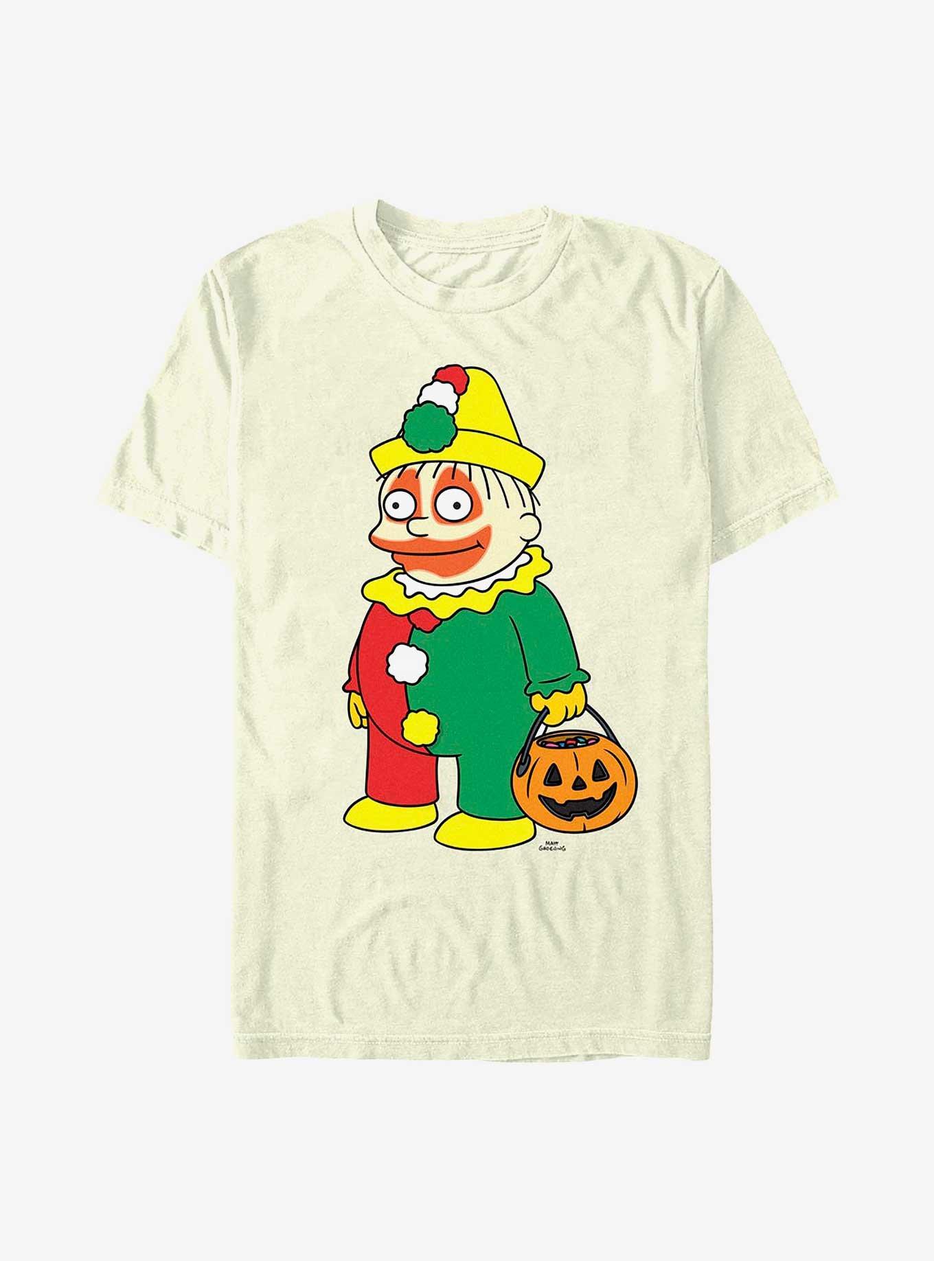 The Simpsons Clown Ralph T-Shirt, NATURAL, hi-res
