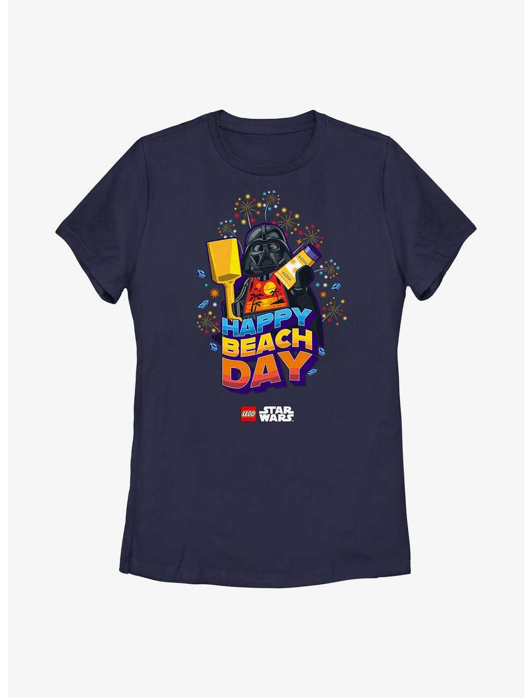 LEGO® Star Wars Darth Vader Happy Beach Day Womens T-Shirt, NAVY, hi-res