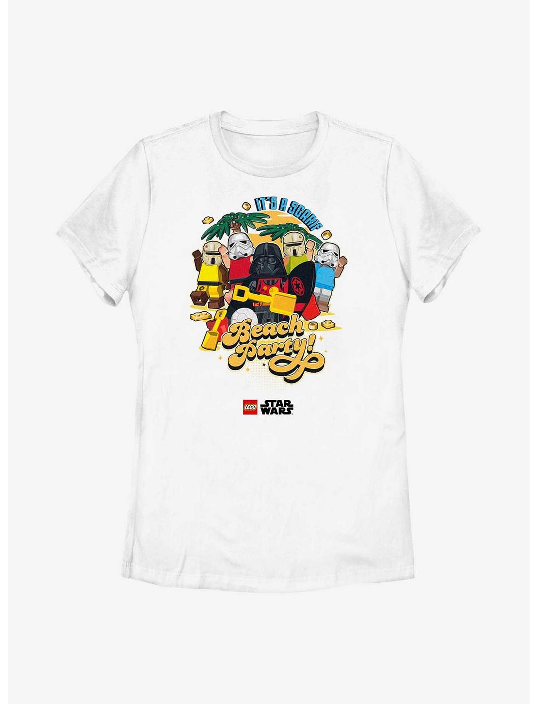 LEGO® Star Wars Scarif Beach Party Womens T-Shirt, WHITE, hi-res