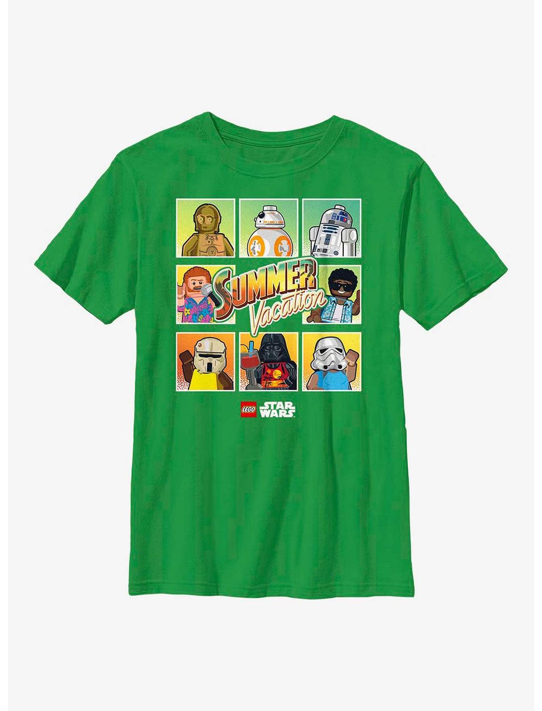 LEGO® Star Wars Summer Vacation Grid Youth T-Shirt, KELLY, hi-res