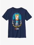 LEGO® Star Wars Twin Suns Sun Screen The Burn Is Real Youth T-Shirt, NAVY, hi-res