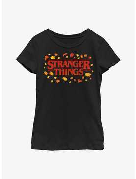 Stranger Things Fall Season Logo Youth Girls T-Shirt, , hi-res