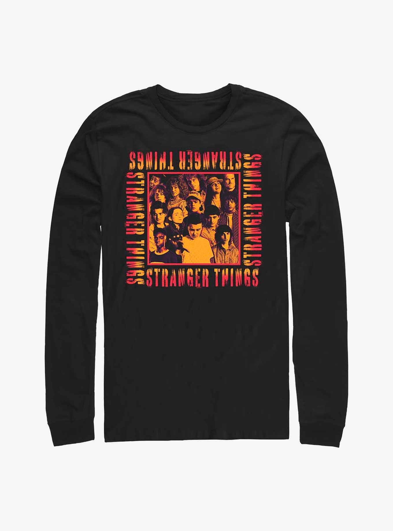 Stranger Things Eery Group Long Sleeve T-Shirt, , hi-res