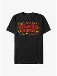 Stranger Things Fall Season Logo T-Shirt, BLACK, hi-res