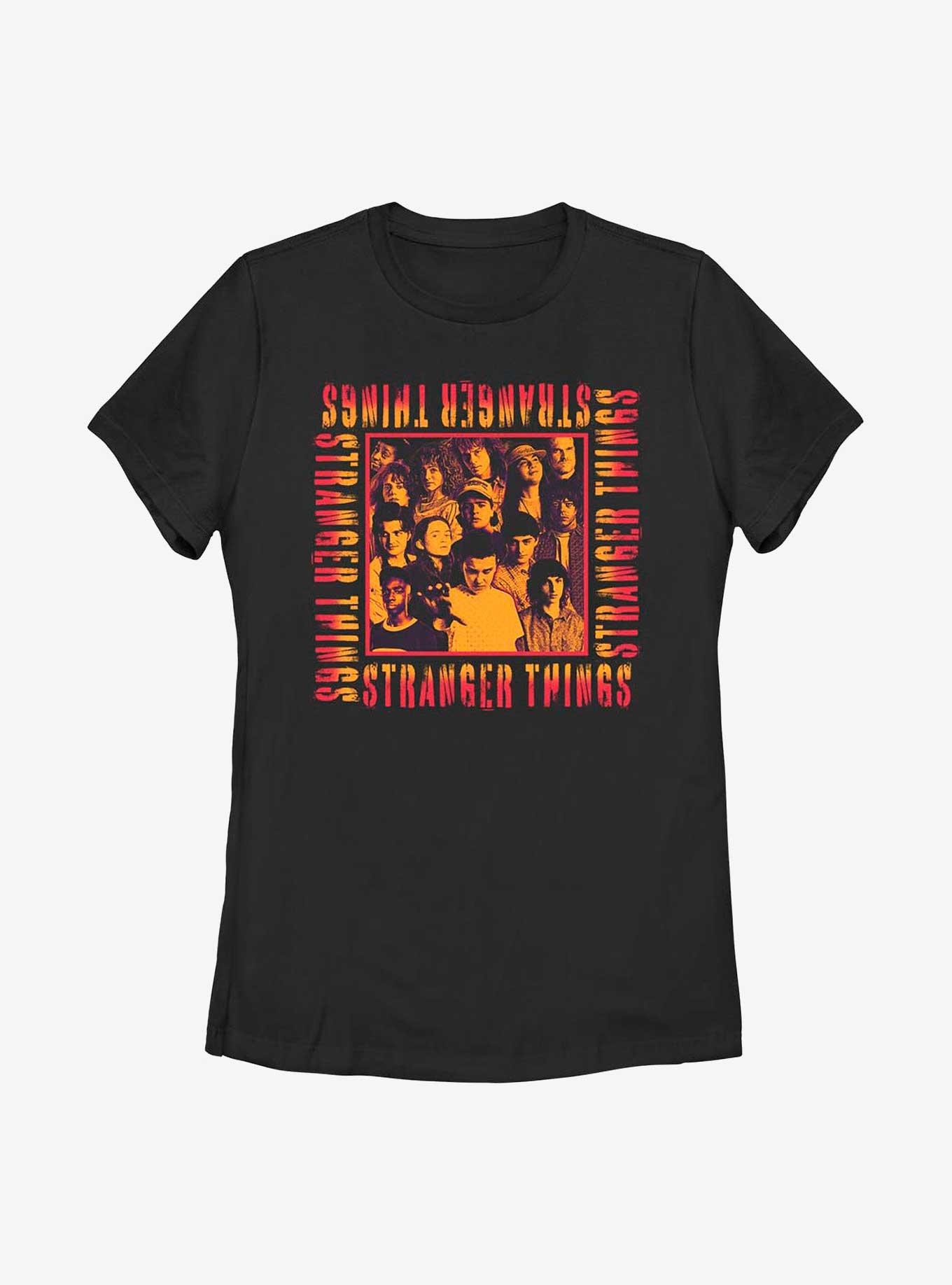 Stranger Things Eery Group Womens T-Shirt, , hi-res