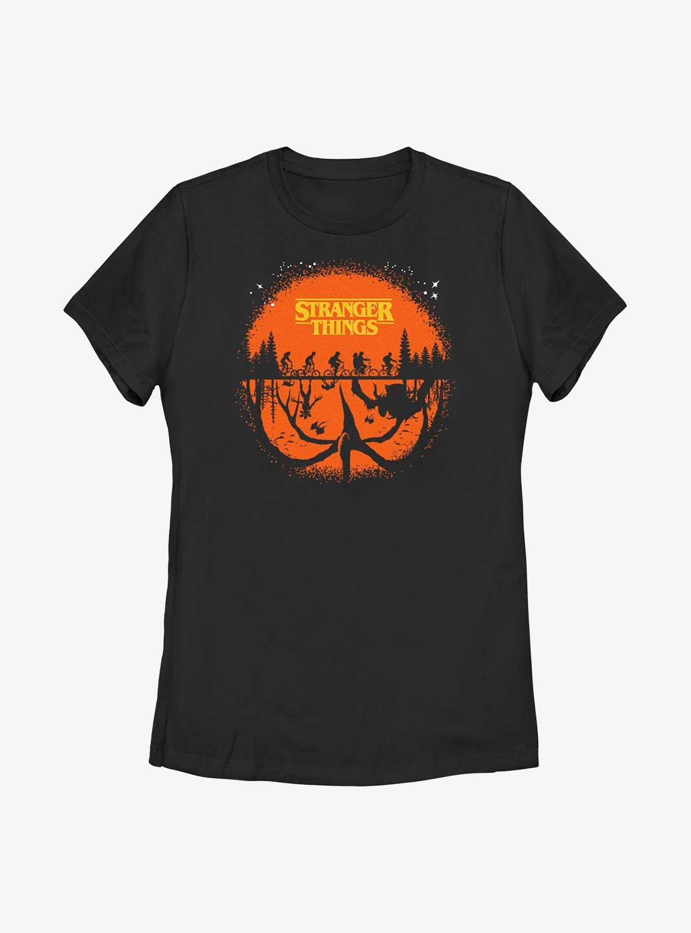 Stranger Things Upside Down Haunt Womens T-Shirt, , hi-res