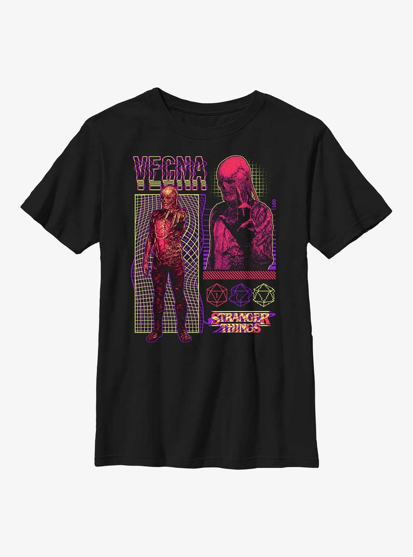 Stranger Things Vecna Streetwear Infographic Youth T-Shirt, , hi-res