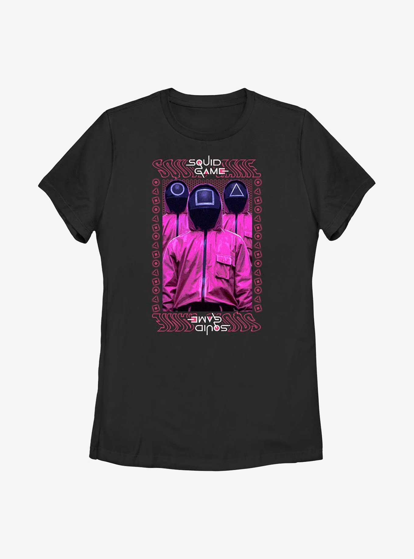 Squid Game Game Box Womens T-Shirt, BLACK, hi-res