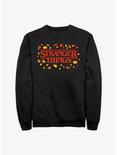 Stranger Things Fall Season Logo Sweatshirt, BLACK, hi-res
