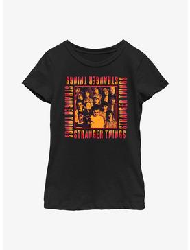 Stranger Things Eery Group Youth Girls T-Shirt, , hi-res