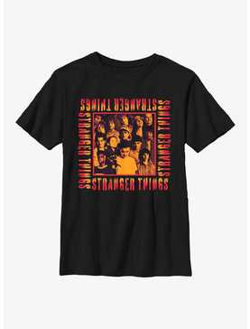 Stranger Things Eery Group Youth T-Shirt, , hi-res