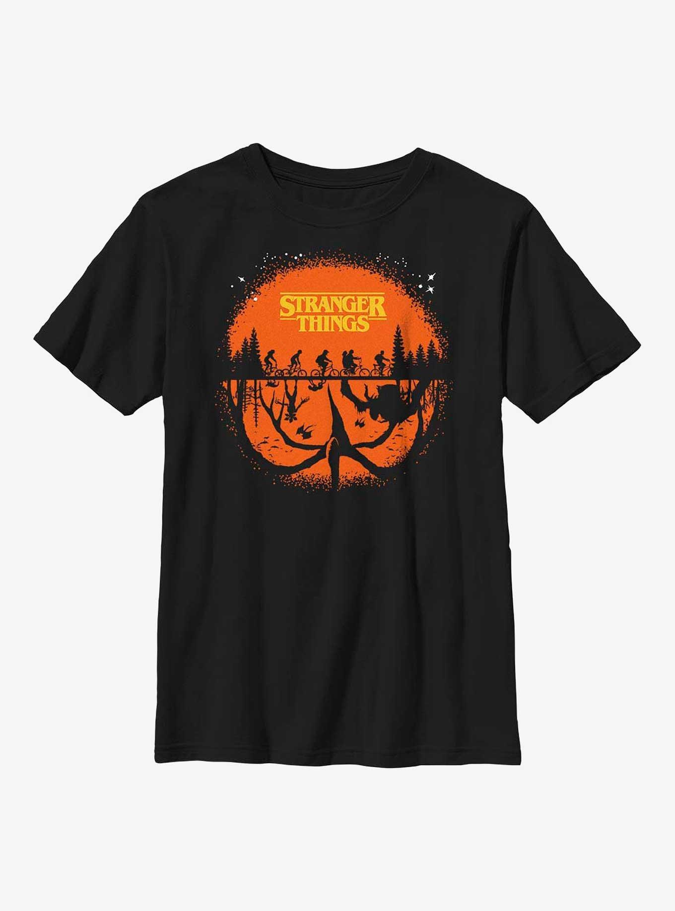 Stranger Things Upside Down Haunt Youth T-Shirt, , hi-res