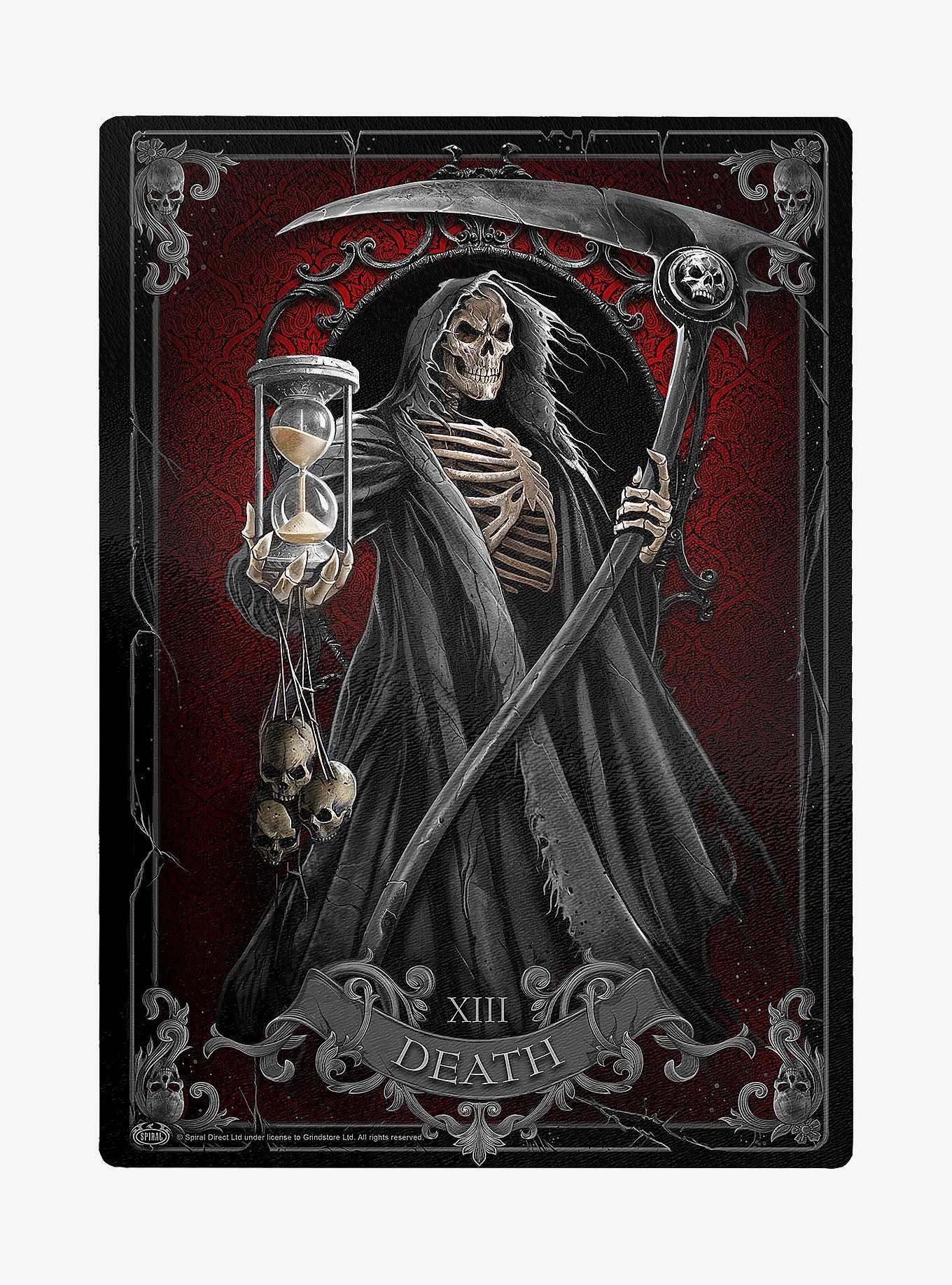 Death Tarot Glass Chopping Board, , hi-res