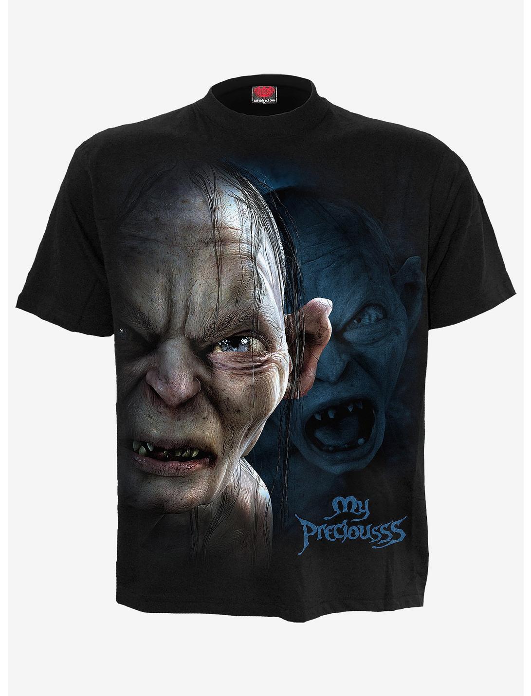 The Lord Of The Rings Gollum My Preciousss Black T-Shirt, BLACK, hi-res