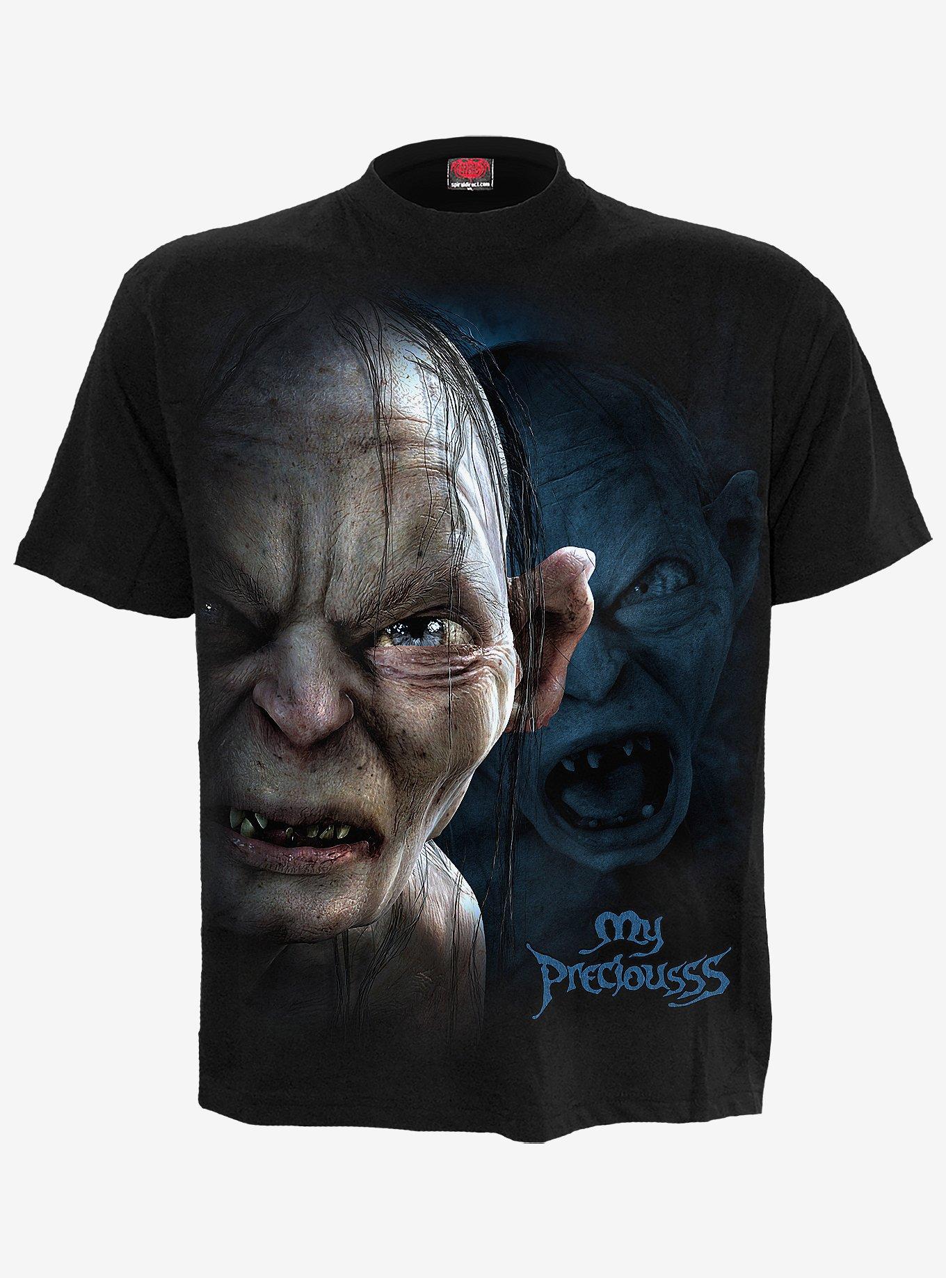 The Lord Of The Rings Gollum My Preciousss Black T-Shirt, , hi-res