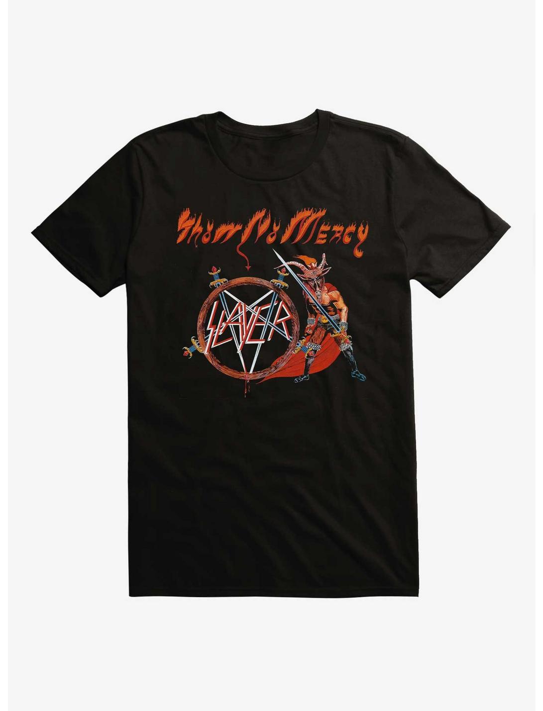 Slayer Show No Mercy T-Shirt, BLACK, hi-res