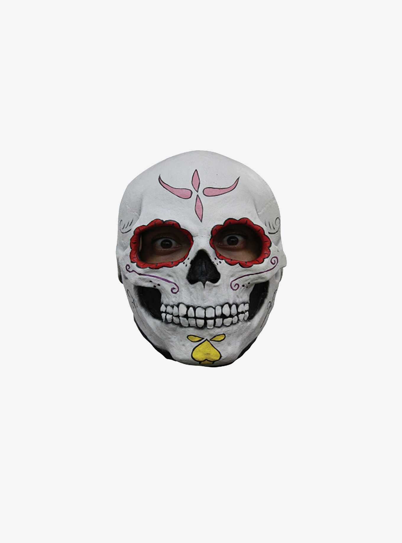 Catrina Skull Day of the Dead Mask, , hi-res