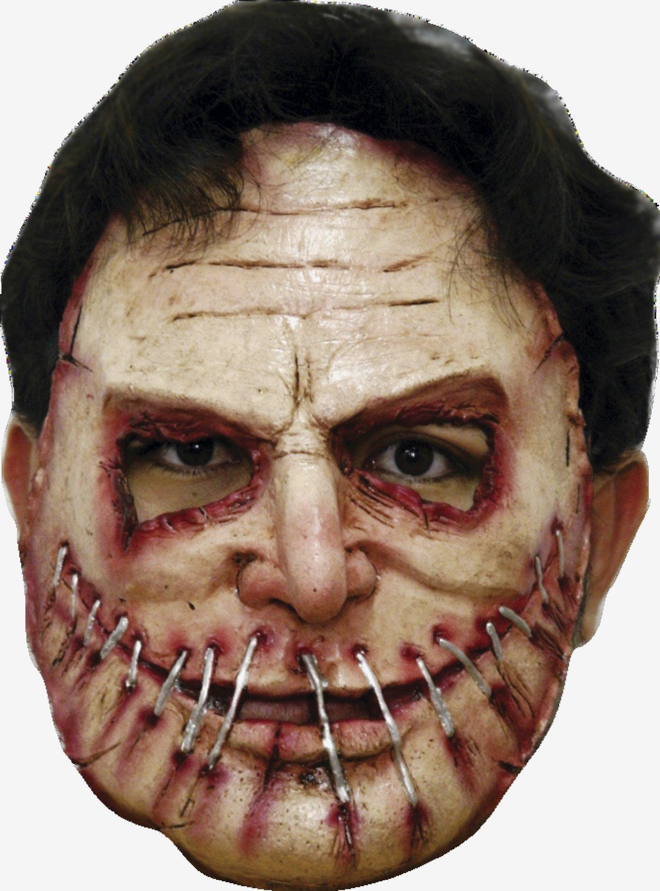 Serial Killer Stitched Mouth Mask, , hi-res