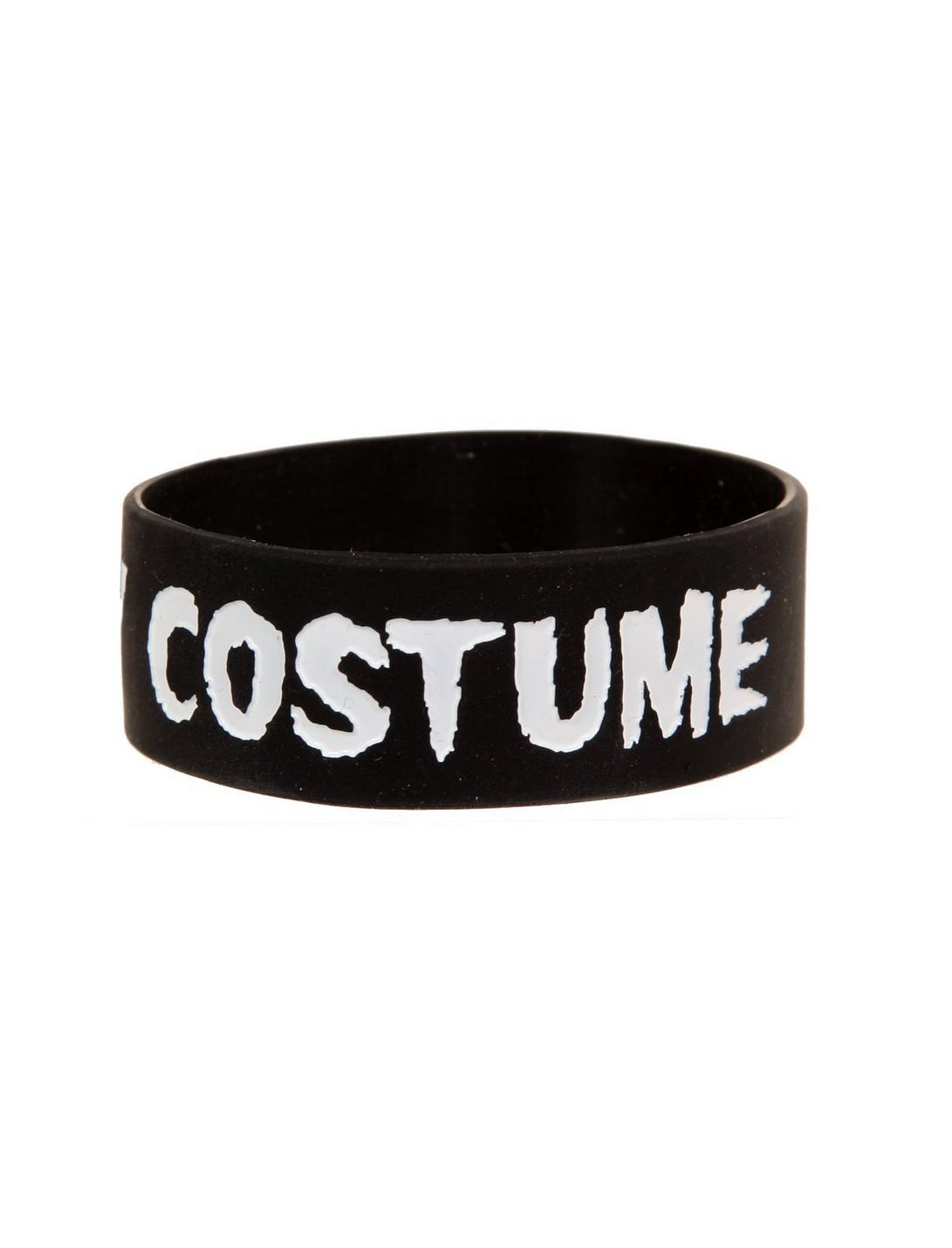 This Is My Costume Rubber Bracelet, , hi-res
