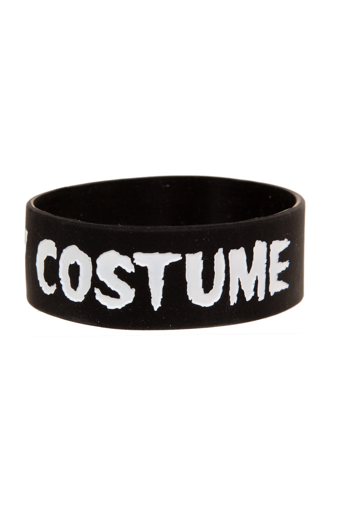 This Is My Costume Rubber Bracelet, , hi-res