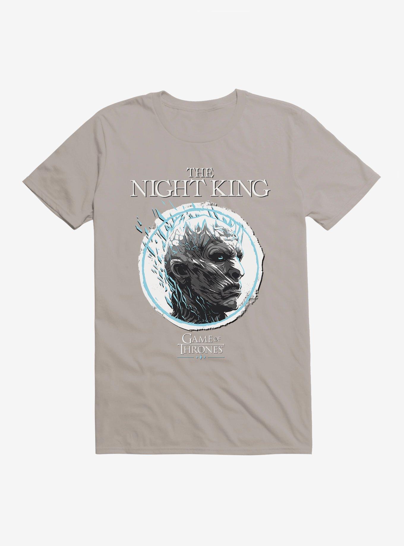 Game Of Thrones The Night King T-Shirt, LIGHT GREY, hi-res