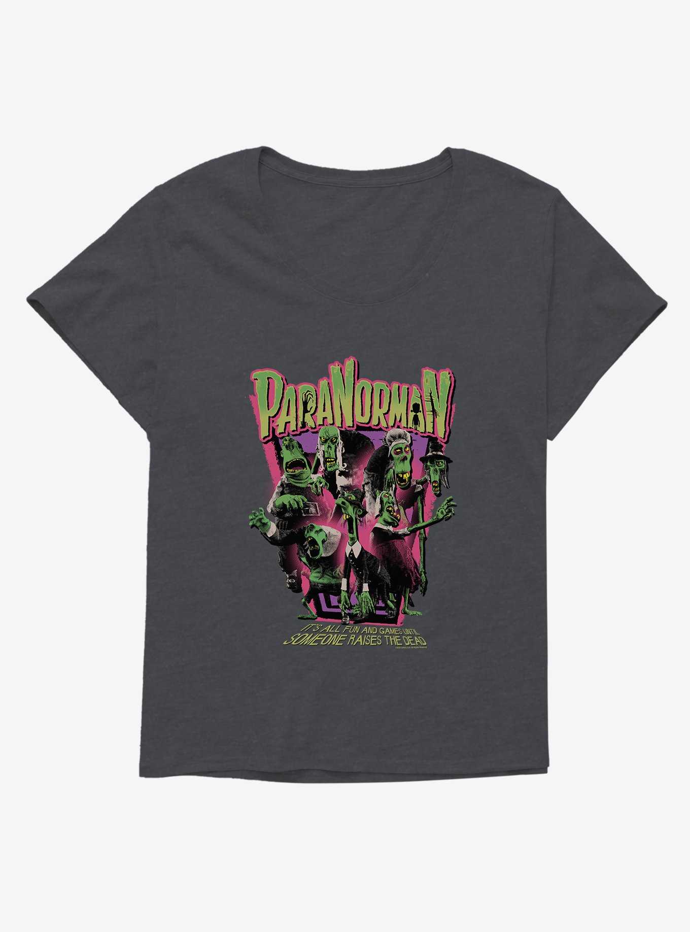 Paranorman Raises The Dead Girls T-Shirt Plus Size, , hi-res