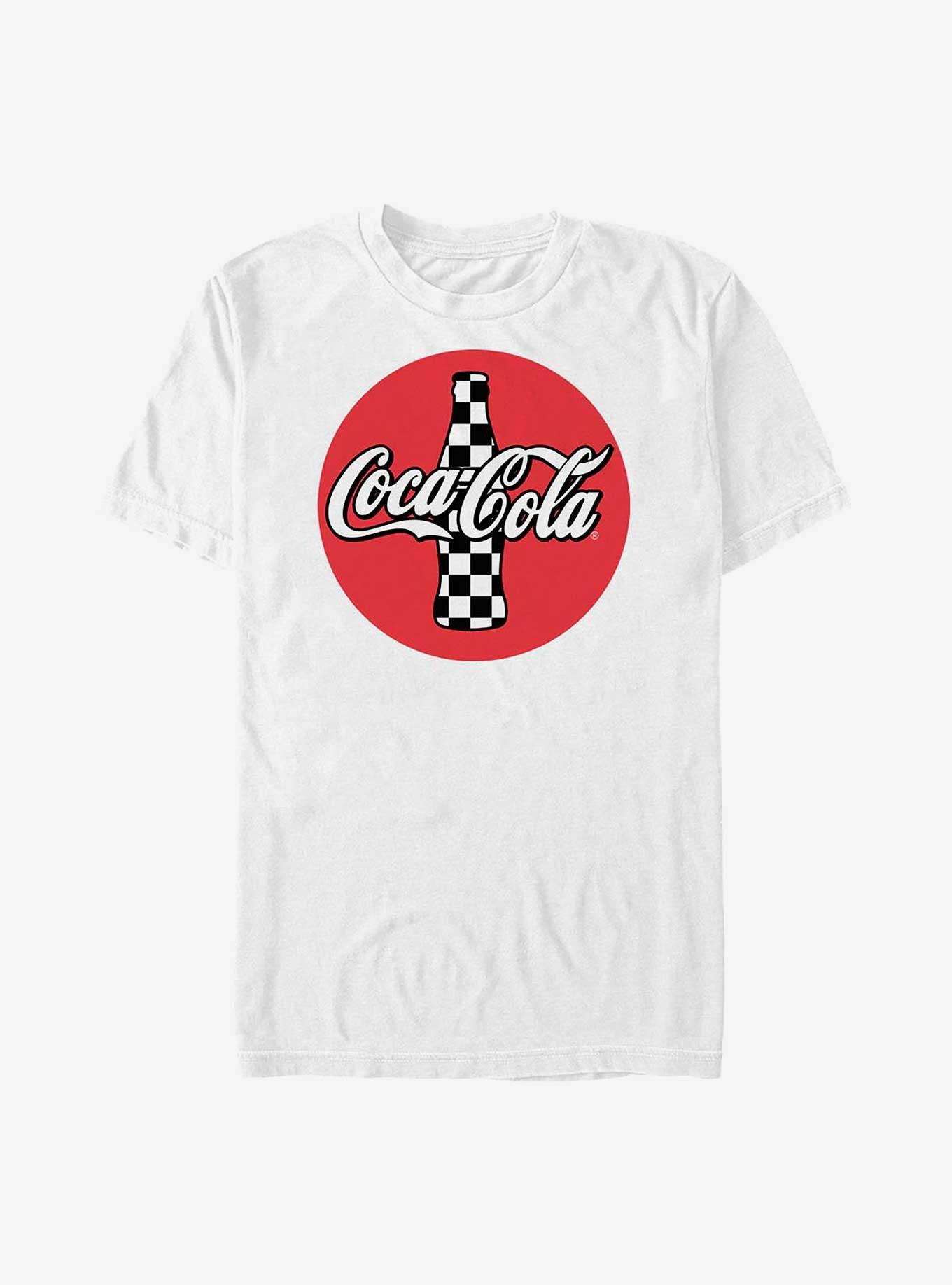 Coca-Cola Checkered Logo T-Shirt, , hi-res