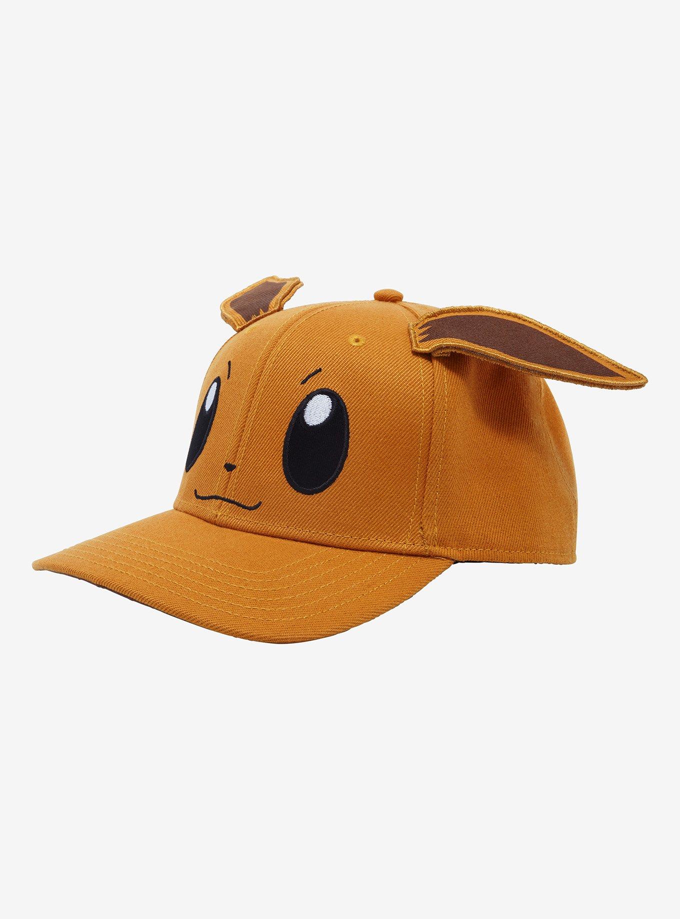 Pokemon Eevee 3D Ears Snapback Hat