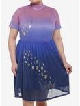 Her Universe Disney Tangled Lantern Ombre Mesh Dress Plus Size, MULTI, hi-res