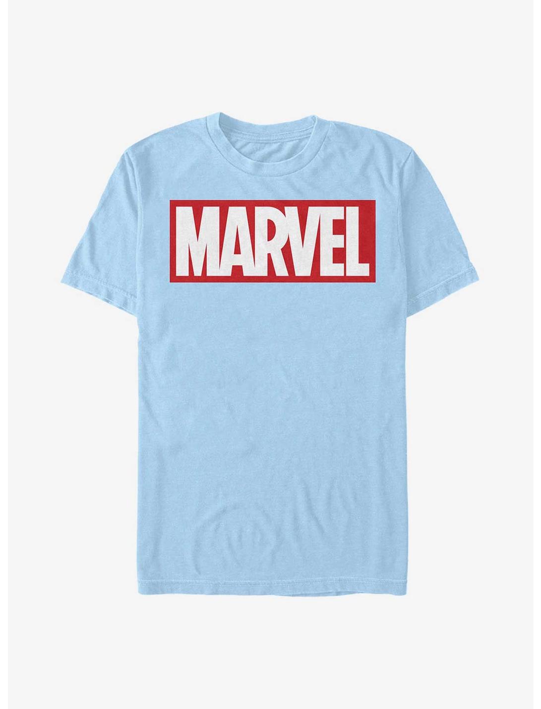 Marvel Brick T-Shirt, LT BLUE, hi-res