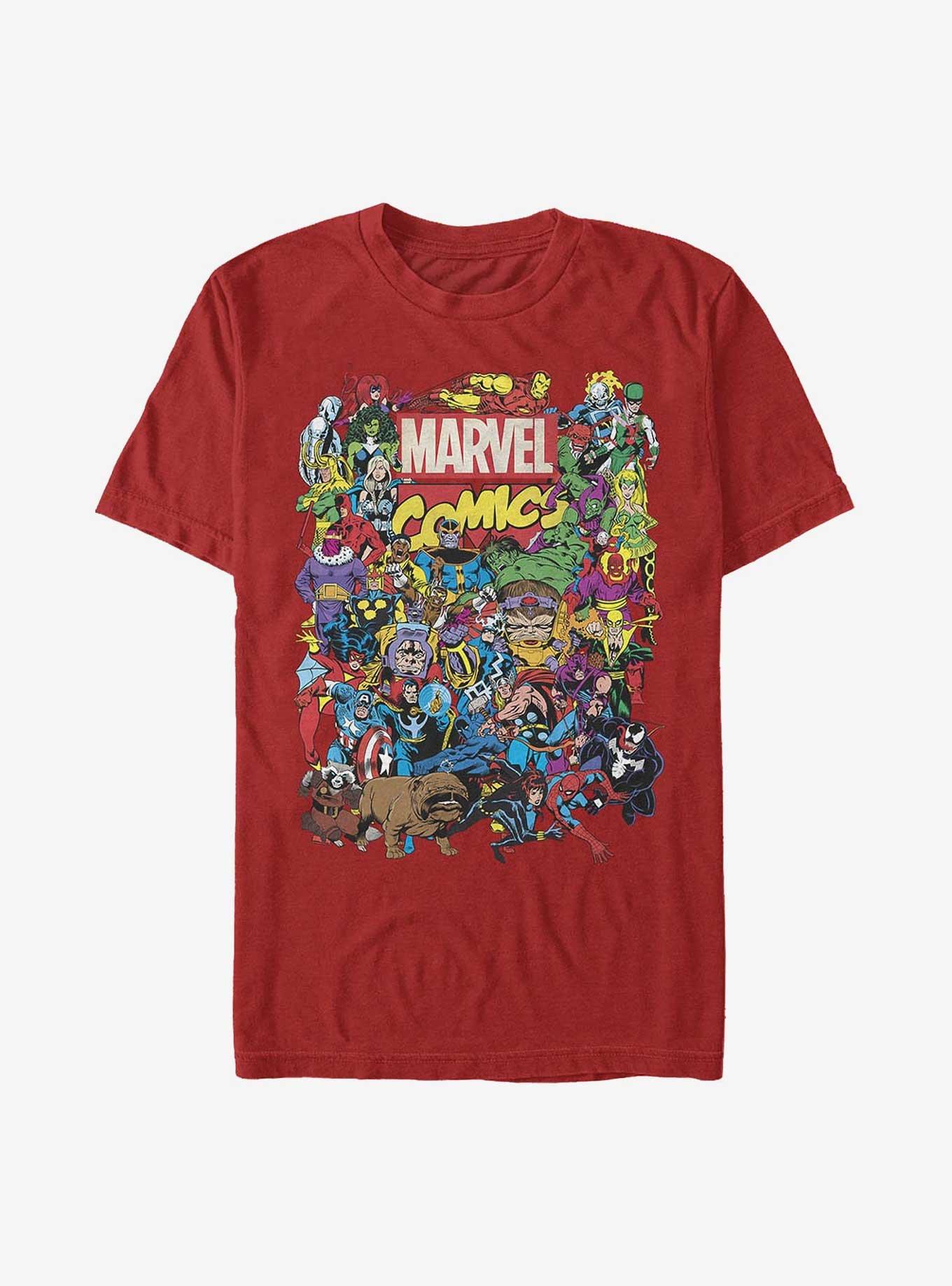 Marvel Entire Cast T-Shirt, , hi-res
